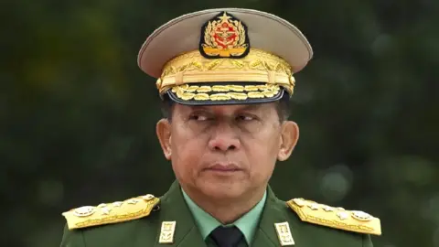 Getty Images Myanmar Army Gen Min Aung Hlaing