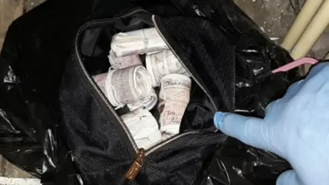 Nottinghamshire Police Seized cash