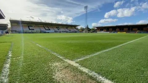 Cambridge United's Abbey Stadium