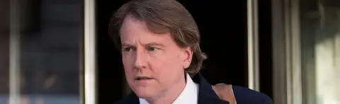 Drew Angerer/Getty Images Don McGahn, lawyer and Trump advisor, pictured on the street in New York