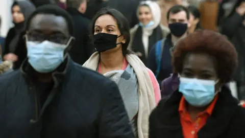 Shoppers in Oxford Street