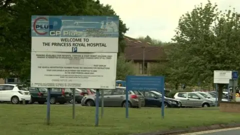 BBC Entrance to Princess Royal Hospital