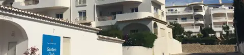 The apartment block where Madeleine McCann was last seen