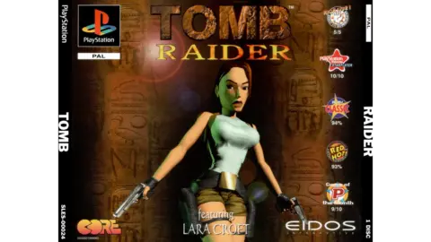 Eidos Tomb Raider cover art