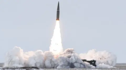 Russian Defence Ministry Iskander missile