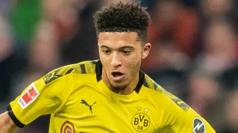 Borussia Dortmund's Jadon Sancho