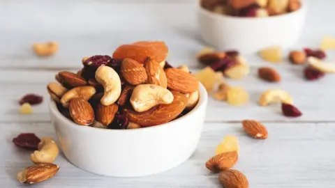 Getty Images A bowl of nuts