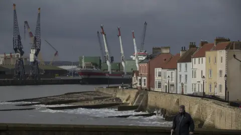 Getty Images Hartlepool docks