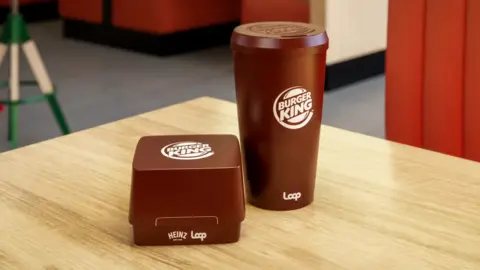 Burger King Burger King reusable packaging