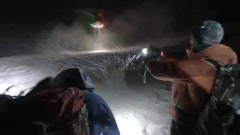 Lochaber MRT Rescue on Ben Nevis