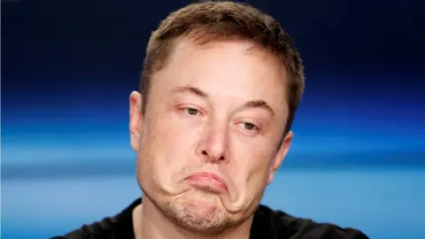 Reuters Elon Musk frowning
