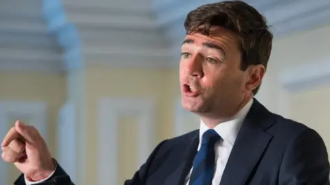 PA Greater Manchester mayor Andy Burnham