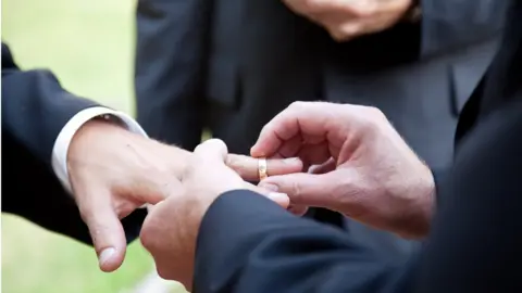 Getty Images Same-sex ceremony