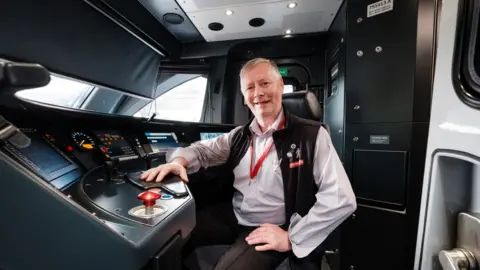 Greater Anglia Kevin the train driver