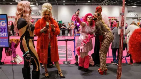 EPA Performers take a photograph together