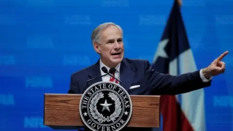 Reuters Greg Abbott (file picture)