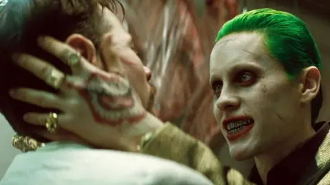 Warner Bros Jared Leto with another Suicide Squad cast member