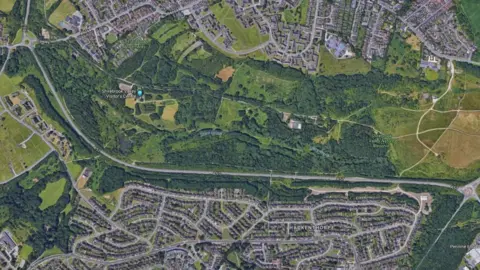 Google A57 in Sheffield