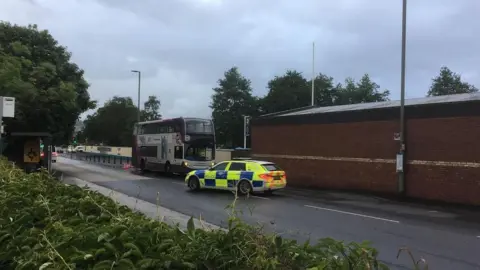 Daniel Clark The bus stopped on Newton Road