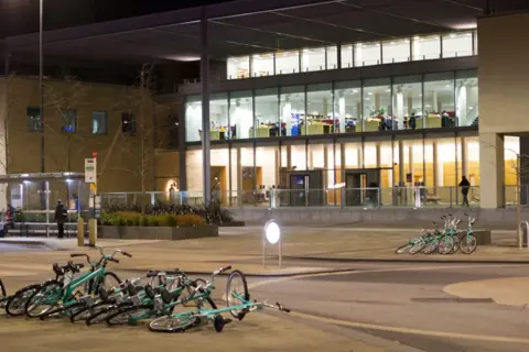 Jeremy Bickerton The Said Business School at night