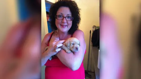 Sara Hill Sara Hill and her dog Alfie