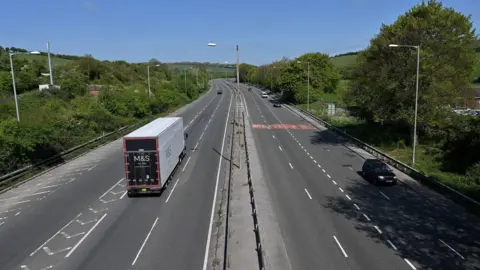 Getty Images Marks and Spencer lorry