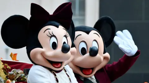 Getty Images mickey and minnie mouse