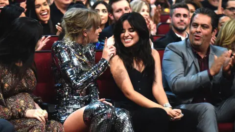 Getty Images Taylor Swift and Camila Cabello