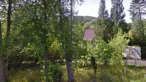 Google sign for St Athanasius' Monastery