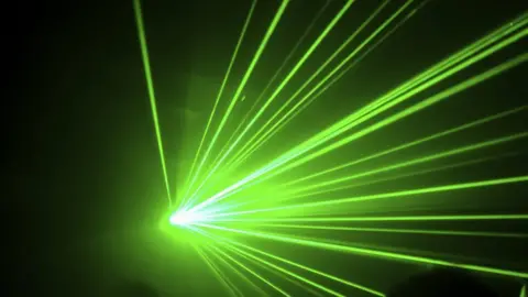 Thinkstock Laser beam