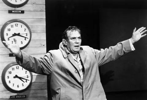 Getty Images Peter Finch as Howard Beale in Network