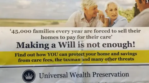 BBC Universal Wealth Management leaflet
