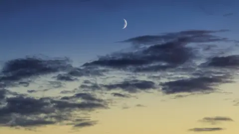 Getty Images Moon in the sky