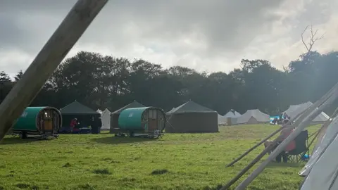 Helen Down Festival campsite