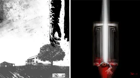 Charlie Adlard Two images