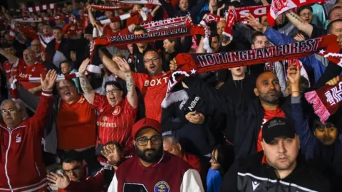 Getty Images Forest fans