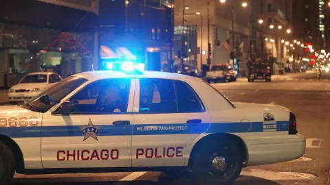 Getty Images Chicago police car