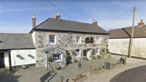 Google Prince of Wales pub in Newtown-in-St-Martin