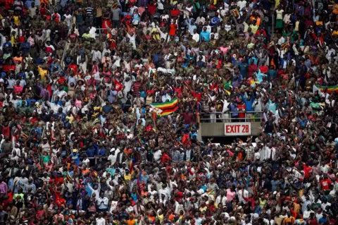 Reuters Ceremony for swearing-in of Zimbabwe President Emmerson Mnangagwa