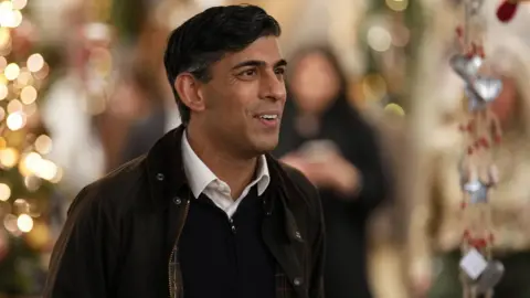 Andy Buchanan Rishi Sunak pictured in Yarm