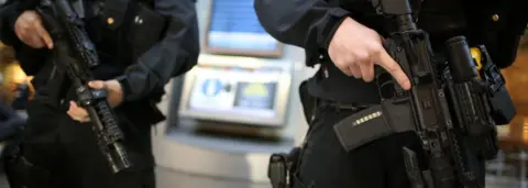 Getty Images Armed UK police