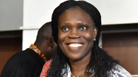 AFP Simone Gbagbo in court