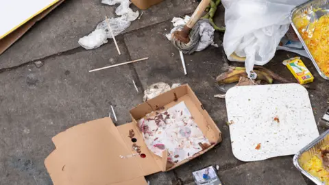 BBC Litter on the street