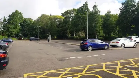 Rushcliffe Borough Council Nursery car park