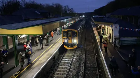 Network Rail Train on Dartmoor line