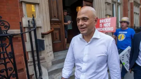 EPA Former chancellor Sajid Javid