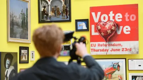 Getty Images Banksy Vote to Leave