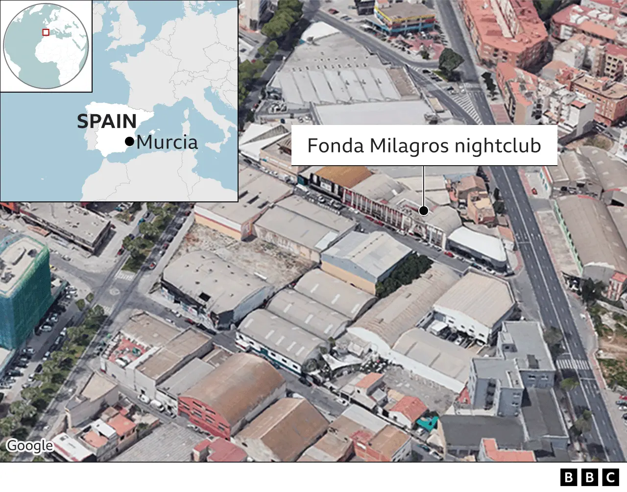 Spain: Nightclub fire kills 13 in Murcia