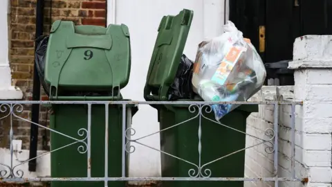 Getty Images Recycling bins