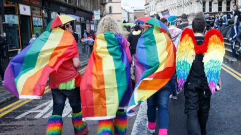 Getty Images pride march